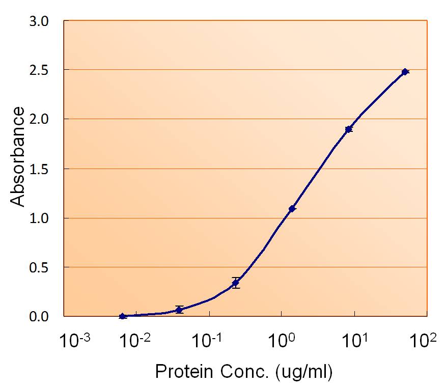 Anti-Calnexin antibody, Internal (near N-term) used in ELISA. GTX88369