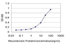 Detection limit for recombinant GST tagged RPS23 is approximately 0.3ng/ml as a capture antibody.