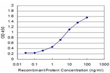 Detection limit for recombinant GST tagged BRD3 is approximately 0.3 ng/ml as a capture antibody.