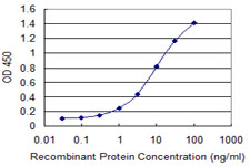 Detection limit for recombinant GST tagged CCS is 0.1 ng/ml as a capture antibody.
