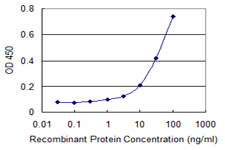 Detection limit for recombinant GST tagged C6orf199 is 1 ng/ml as a capture antibody.