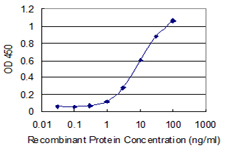 Detection limit for recombinant GST tagged NEB is 0.3 ng/ml as a capture antibody.