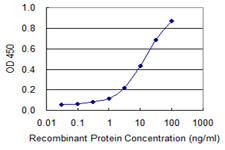 Detection limit for recombinant GST tagged SLC5A3 is 0.3 ng/ml as a capture antibody.