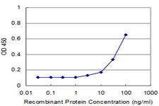 Detection limit for recombinant GST tagged RPS20 is approximately 3 ng/ml as a capture antibody.