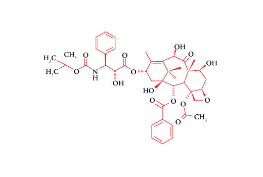 Structure of Docetaxel