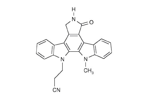 Chemical Structure of Gö6976.
