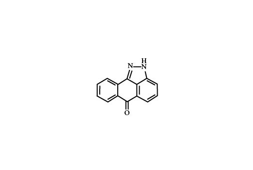 Chemical structure of SP600125.