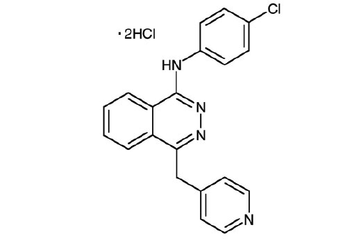 Chemical structure of vatalanib.
