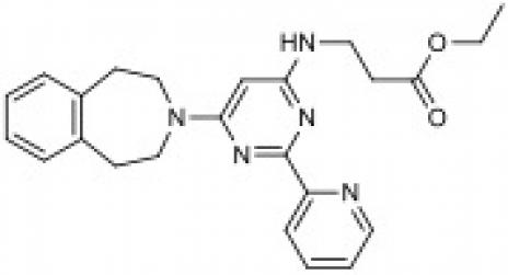 Chemical structure of GSK-J4.