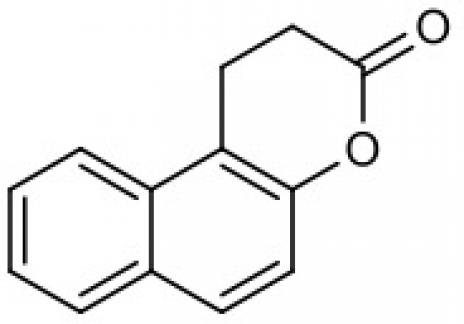 Chemical structure of Splitomicin.